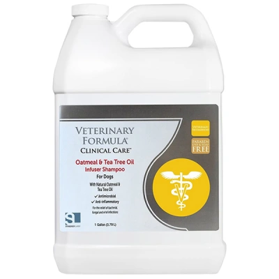 Veterinary Formula (Ветеринарна формула) Clinical Care Oatmeal & Tea Tree Oil Infuser Shampoo Dog Лікувальний зволожувальний шампунь при шкірних захворюваннях у собак