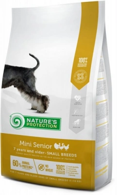 Natures Protection (Натур Протекшн) Mini Senior Сухий корм для літніх собак дрібних порід
