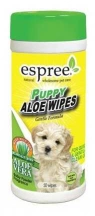 Espree (Еспрі) Puppy Pet Care Wipes Серветки, які очищують, з ароматом дитячої присипки для цуценят