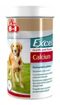 8in1 (8в1) Excel CALCIUM Кальцієва добавка для собак