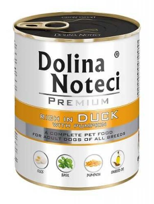 Dolina Noteci (Доліна Нотечі) Premium Duck & Pumpkin Консервований корм з качкою та гарбузом для дорослих собак 800 гр