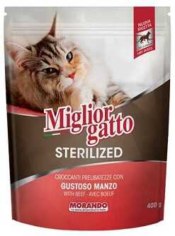 Сухой корм Morando MigliorGatto Sterilized Veal