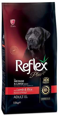Корм для собак Reflex Plus Medium & Large Adult Lamb & Rice