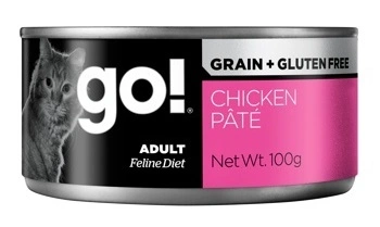 GO! (ГОУ) Grain Free Chicken Pate Беззернові консерви для котів з куркою