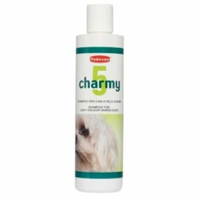 Padovan (Падован) Charmy 5 Light Colour Haired Dog Shampoo Шампунь для білого і світлого кольору шерсті собак