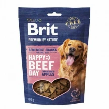 Brit Premium (Брит Премиум) Dog Adult Semi-moist Snacks Beef & Apples Полувлажное лакомство с говядиной и яблоками для собак разных пород Brit Premium (Бріт Преміум) Dog Adult Semi-moist Snacks Beef & Apples Напіввологі ласощі з яловичиною і яблуками для собак різних порід img