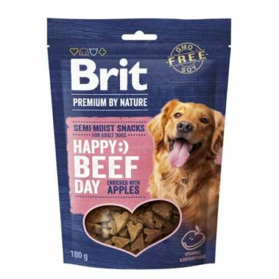 Brit Premium (Бріт Преміум) Dog Adult Semi-moist Snacks Beef & Apples Напіввологі ласощі з яловичиною і яблуками для собак різних порід