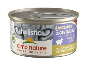 Almo Nature (Альмо Натюр) Holistic Digestive Help Cat Turkey Консервы с индейкой для взрослых кошек с чувствительным пищеварением, мусс Almo Nature (Альмо Натюр) Holistic Digestive Help Cat Turkey Конерви з індичкою для дорослих кішок з чутливим травленням, мус img