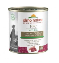 Almo Nature (Альмо Натюр) HFC Dog Natural Консерви з тунцем та куркою для собак