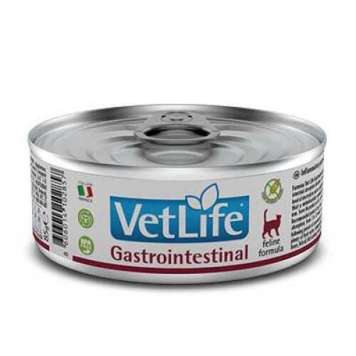 Farmina Vet Life (Фармина Вет Лайф) Cat Gastrointestinal Ветеринарная влажная диета при нарушении пищеварения для котов и кошек original1