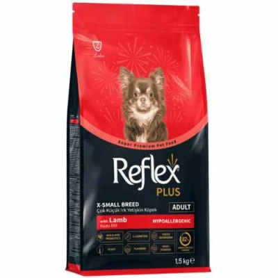 Reflex Plus (Рефлекс Плюс) Dog Adult X-Small Breed Lamb Гіпоалергенний сухий корм з ягням для мініатюрних порід собак