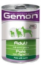 Gemon (Гемон) Wet Dog Adult Консерви для собак у формі паштету з ягнятком img