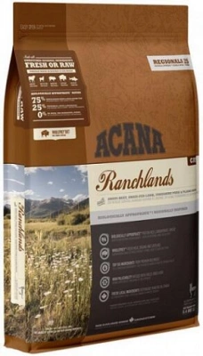Acana (Акана) Ranchlands Cat Беззерновий корм для кошенят, котів і кішок з червоним м'ясом