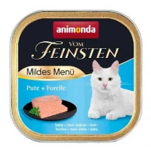 Animonda (Анімонда) Vom Feinsten Cat Adult Turkey & Trout Консервований корм з індичкою та фореллю для котів та кішок img