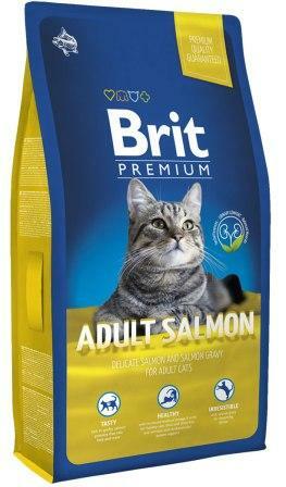 Сухий корм Brit Premium (Бріт Преміум) Cat Adult Salmon