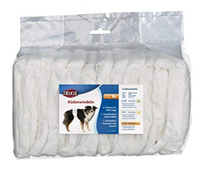 Trixie (Тріксі) Памперси гігієнічні для псів L-XL 60-80 см, 12 шт