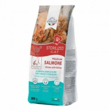 Marpet (Марпет) Chef Cat Sterilized Chicken & Salmon Сухий корм з куркою і лососем для кастрованих або стерилізованих котів і кішок img