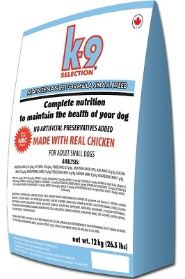 K9 Selection Small Breed Maintenance Корм ​​для собак дрібних порід