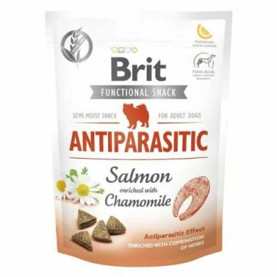 Brit Care (Бріт Кеа) Dog Adult Functional Snack Antiparasitic Salmon Ласощі з лососем із протипаразитарним ефектом для собак