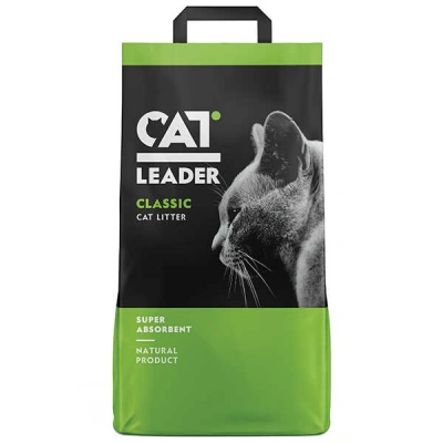 Cat Leader (Кет Лідер) Наповнювач для котів, що вбирає, без аромату 5 кг