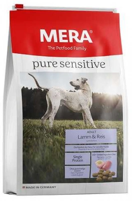 Mera (Мера) Pure Sensitive Adult Lamb & Rice Сухий корм з ягнятком та рисом для дорослих собак