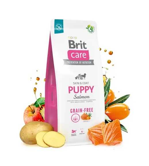 Brit Care Dog Grain-Free Puppy Salmon