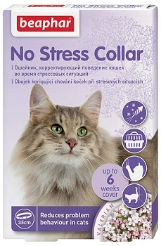 Beaphar No Stress Антистрес Нашийник заспокійливий для котів 35 см