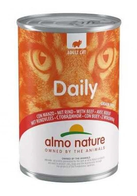 Almo Nature (Альмо Натюр) Daily Cat Adult Beef Консерви з яловичиною для дорослих котів і кішок