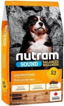 Nutram (Нутрам) S3 Sound Puppy Large Breed Корм ​​для цуценят великих порід img