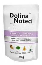 Dolina Noteci (Доліна Нотечі) Premium Small Breeds Вологий корм з кроликом, квасолею та коричневим рисом для собак малих порід