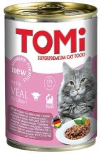 Tomi (Томі) Veal Superpremium Консерви з телятиною для котів та кішок img