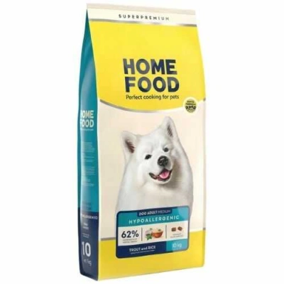 Home Food (Хоум Фуд) Dog Adult Medium Hypoallergenic Trout & Rice Гіпоалергенний сухий корм з фореллю і рисом для собак середніх порід