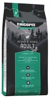 Chicopee (Чікопі) Holistic Adult Ostrich & Potato Беззерновий корм для собак зі страусом