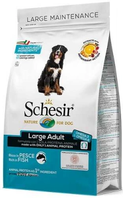 Schesir (Шезір) Dog Large Adult Fish Сухий монопротеїновий корм з рибою для собак великих порід