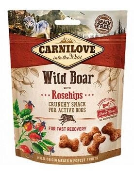 Carnilove (Карнілав) Crunchy Snack Dog Adult Wild Boar & Rosehips Хрусткі ласощі з кабаном і шипшиною для собак
