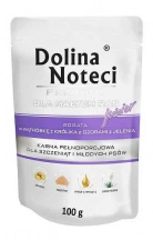 Dolina Noteci (Долина Нотечи) Premium Junior Small Breeds Влажный корм с печенью кролика и языком оленя для щенков и собак малых пород Dolina Noteci (Доліна Нотечі) Premium Junior Small Breeds Вологий корм з печінкою кролика та язиком оленя для цуценят та собак малих порід img