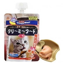 CattyMan (КеттіМен) Complete Creamy Food Salmon Рідкий крем суп з лососем для котів та кішок img