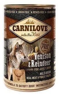 ВИВОДИТЬСЯ З АСОРТИМЕНТУ Carnilove (Карнілав) Консерви для собак з м'ясом північного оленя