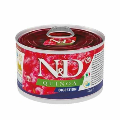 Farmina (Фарміна) N&D Quinoa Grain Free Dog Adult Mini Digestion Lamb Беззерновий вологий корм з ягням для собак дрібних порід при порушеннях травлення