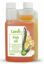 Canvit (Канвіт) Fish Oil Вітамінна добавка для собак для шкіри та шерсті з риб'ячим жиром вугра