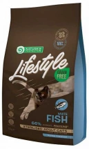 Natures Protection (Натур Протекшн) Lifestyle Grain Free White Fish Sterilised Adult Cat Сухий беззерновий корм з білою рибою для стерилізованих котів і кішок img