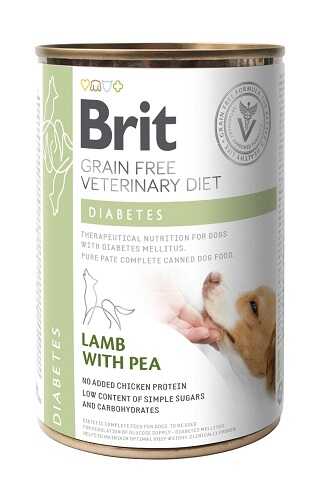 Купить консервы для собак с диабетом Brit Veterinary Diet (Брит) Diabetes