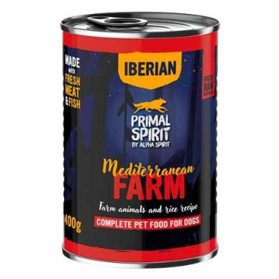 Primal Spirit (Прімал Спіріт) Dog Mediterranean Farm Вологий корм з куркою і свининою для собак різних порід