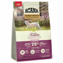 Acana (Акана) Highest Protein Kitten Chicken, Turkey & Salmon Сухой корм с курицей, индейкой и лососем для котят Acana (Акана) Highest Protein Kitten Chicken, Turkey & Salmon Сухий корм з куркою, індичкою і лососем для кошенят img