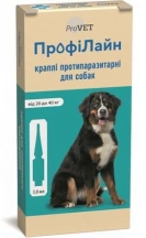 ProVET (ПроВет) ПрофіЛайн Краплі від бліх та кліщів для собак вагою від 20 до 40 кг img