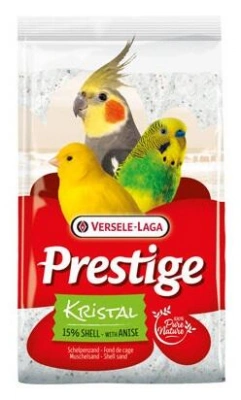 Versele-Laga (Верселе-Лага) Prestige Kristal Пісок з морських мушель з ракушняком та насінням анісу для птахів 2 кг