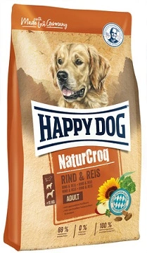 Happy Dog (Хеппі Дог) NaturCroq Rind & Reis Сухий корм для собак з яловичиною та рисом