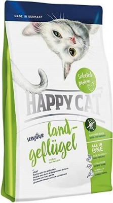 Happy Cat (Хеппі Кет) Sensitive Land-Geflugel Корм ​​для котів і кішок з чутливим травленням з домашньою птицею