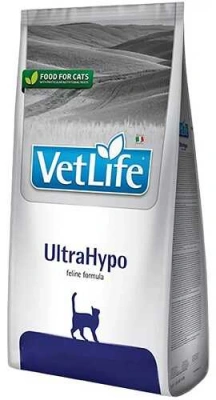 Farmina Vet Life (Фарміна Вет Лайф) Cat UltraHypo 2 кг Ветеринарна дієта для котів та кішок при харчовій алергії