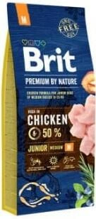 Brit Premium (Бріт Преміум) Dog Junior M Корм ​​для цуценят і молодих собак середніх порід